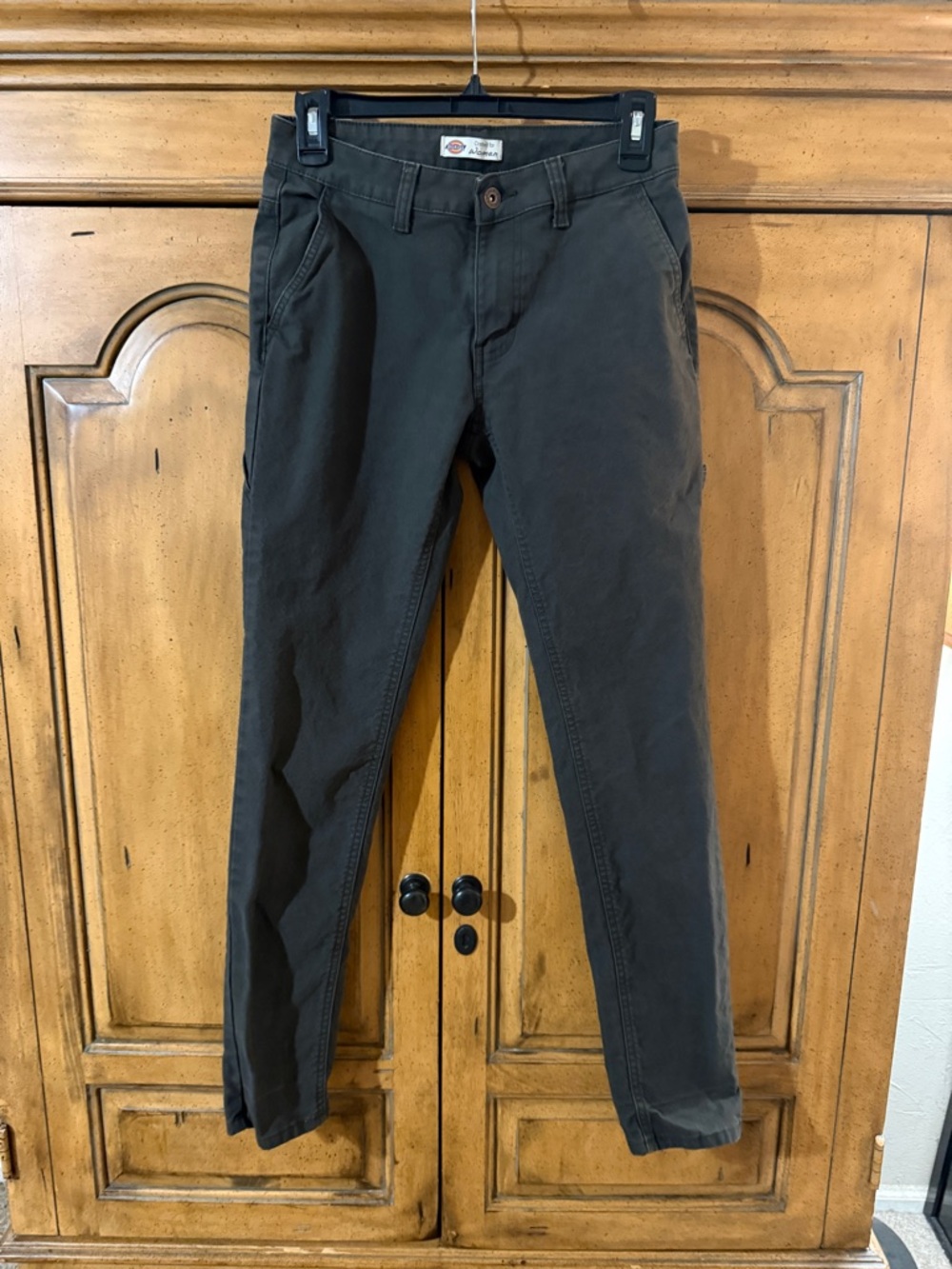 Dickies-Created for Women Charcoal Pants - Women's Size 2R